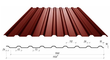 Стеновой профнастил С-20- Б